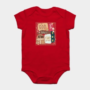 God loves you Tee Baby Bodysuit